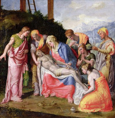 Pieta by Prospero Fontana